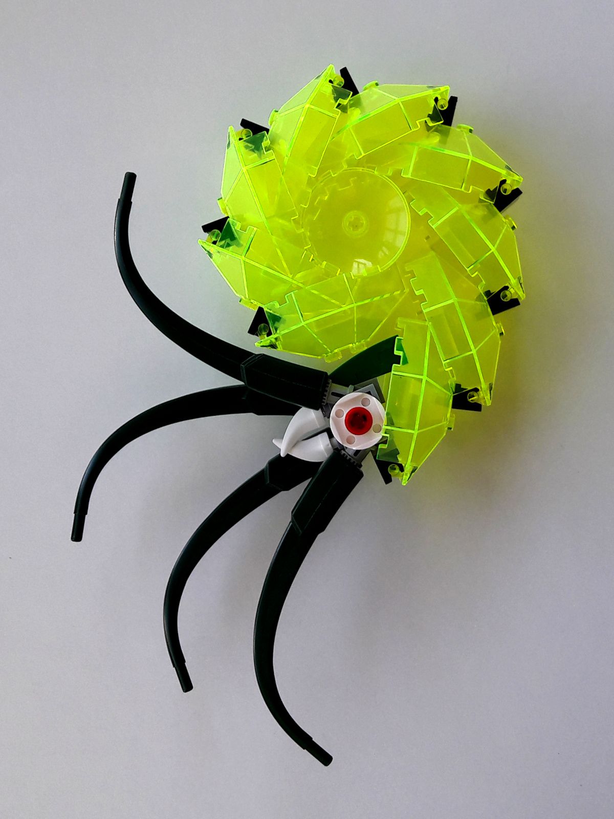 Ammonite made from LEGO